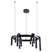 подвесная люстра arte lamp warhol a3258lm-30bk, доставка по Казахстану 