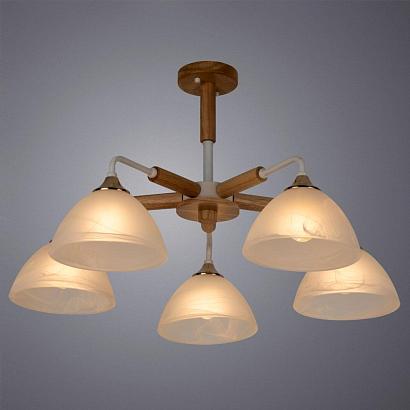 купить Потолочная люстра Arte Lamp Matthew A5032PL-5BR в Алматы, svet.kz, доставка по Казахстану 