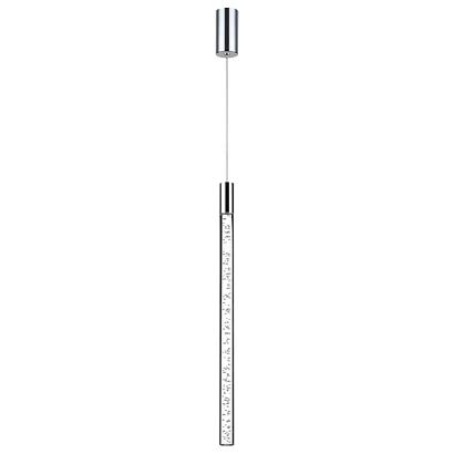 4370/5l hightech odl23 107 хром полированный/акрил с пузырьками подвесной св-к ip20 led 5w 200лм 3000k sparky, доставка по Казахстану 