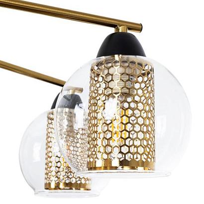 Потолочные Потолочный светильник Arte Lamp MANCHESTER A7045PL-8BK, доставка по Казахстану 