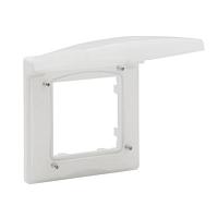 NILOE STEP Рамка 1 пост IP44, цвет Белый