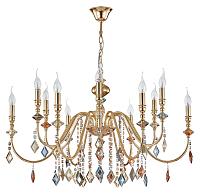 люстра crystal lux mercedes sp6+6 gold/color crystal lux 0951/312, доставка по Казахстану 