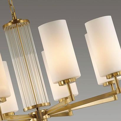 подвесная люстра odeon light hall kasali 4990/8, доставка по Казахстану 