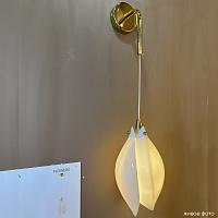 Дополнительная картинка Настенный светильник Crystal Lux FLOWERS AP1 Crystal Lux 1780/401