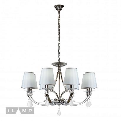 люстры подвесная люстра ilamp amadea rm5220/8cr, доставка по Казахстану 