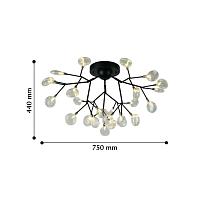 Дополнительная картинка Потолочная люстра F-Promo Skein 2480-9U