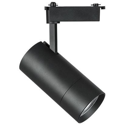 229447 Светильник для 1-фазного трека VOLTA LED COB 40W 3600LM 18-60G ЧЕРНЫЙ 4000K (в комплекте) купить в Алматы svet.kz