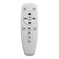 3041/DL COLOR SN 018 Светильник пластик/белый/хром LED 48Вт 3000-6500К D400 IP43 пульт ДУ/RGB/LampSmart BUTTON