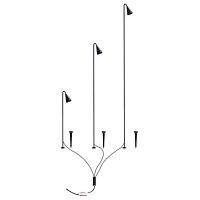 Дополнительная картинка Грунтовый светильник Arte Lamp MULIPHEIN A1084PA-3BK