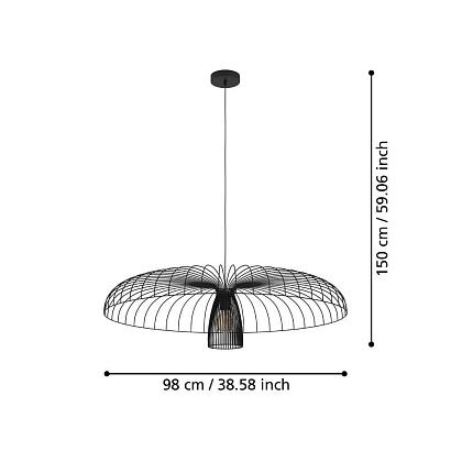 390217 подвесной светильник (люстра) champerico, доставка по Казахстану 