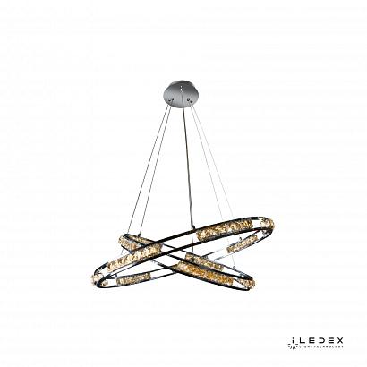 потолочный светильник iledex crystal 16364/800+600 cr, доставка по Казахстану 