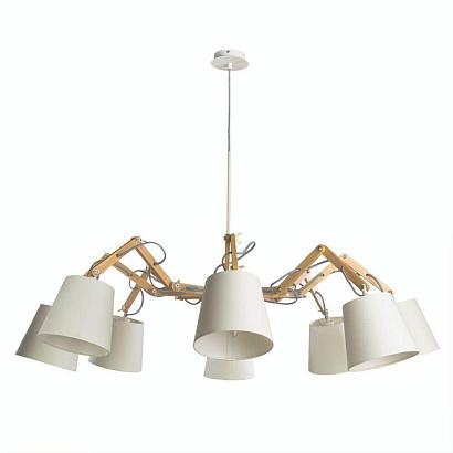 подвесная люстра arte lamp pinoccio a5700lm-8wh, доставка по Казахстану 