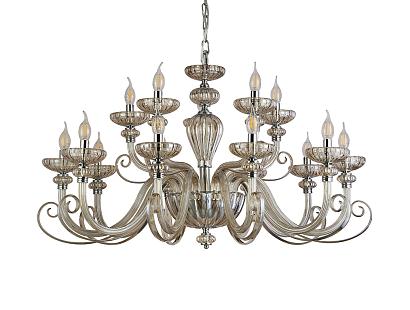 newport 8620 8620+5/c chrome cognac , люстра, доставка по Казахстану 