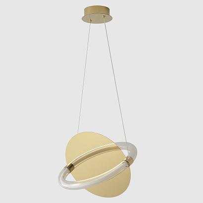 светильник подвесной crystal lux nebula sp22w led gold crystal lux 4031/222, доставка по Казахстану 