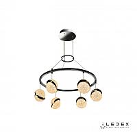 подвесная светодиодная люстра iledex crystal ball c4474-6 cr, доставка по Казахстану 