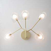 Бра SOLE AP5 GOLD Crystal Lux 3021/405