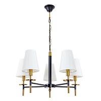 подвесная люстра arte lamp riccardo a4075lm-5bk, доставка по Казахстану 