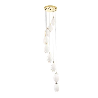 светильник подвесной crystal lux flowers sp9 crystal lux 1780/209, доставка по Казахстану 