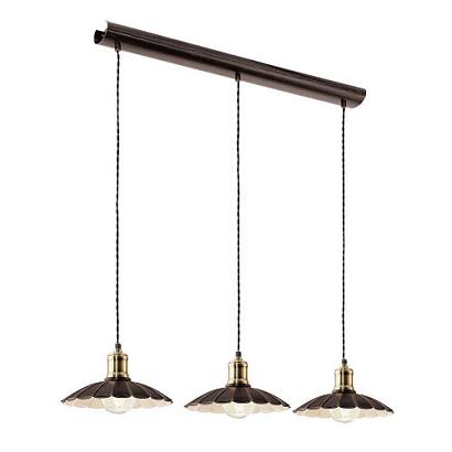 светильник подвесной  hemington e27 3*60w, доставка по Казахстану 