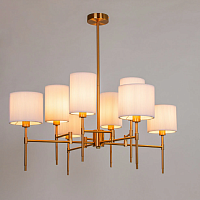 люстра на штанге arte lamp debora a4108lm-8pb, доставка по Казахстану 
