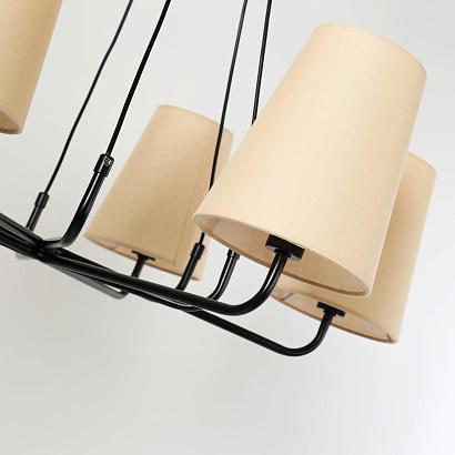 люстры подвесная люстра favourite pfefferling 2364-6p, доставка по Казахстану 