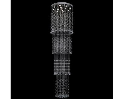 newport 8100 8114/300 , потолочный светильник, chrome clear crystal d80*h300 см gu10 13*50w, доставка по Казахстану 