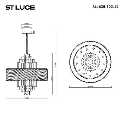 люстры sl1635.303.13 подвесной светильник st-luce , доставка по Казахстану 