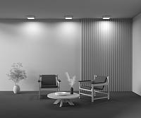 Дополнительная картинка Потолочный светильник Technical C032CL-24W4K-SQ-W