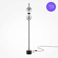 Дополнительная картинка Напольный светильник (торшер) Maytoni MOD478FL-L15B3K Double Moon