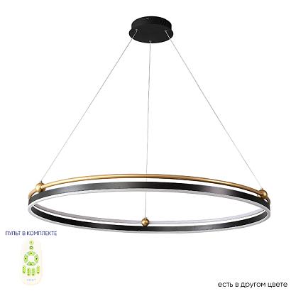 люстры подвесной светильник crystal lux fernando sp88w led black/gold crystal lux 0621/301n, доставка по Казахстану 