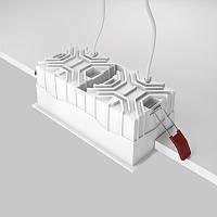 Дополнительная картинка Встраиваемый светильник Technical DL043-02-15W3K-D-SQ-WB