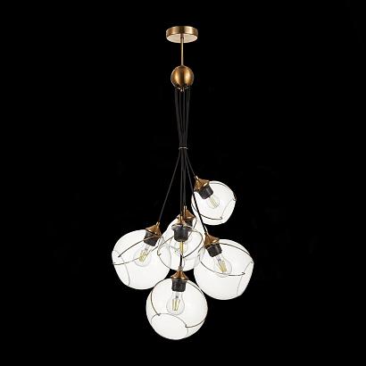 подвесная люстра evoluce satturo sle103103-06, доставка по Казахстану 