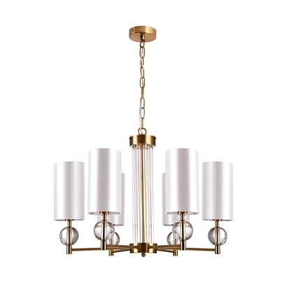 люстры подвесная люстра arte lamp matar a4027lm-6pb, доставка по Казахстану 