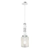 светильник подвесной crystal lux mateo sp1 white crystal lux 2401/201, доставка по Казахстану 