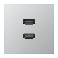 2 x HDMI, Серия LS Jung MAAL1133 