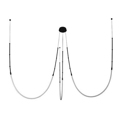 подвесная люстра arte lamp klimt a2850sp-38bk, доставка по Казахстану 