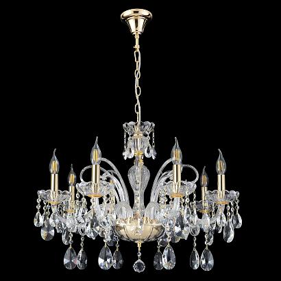 люстра crystal lux monica sp8 gold crystal lux 2502/308, доставка по Казахстану 