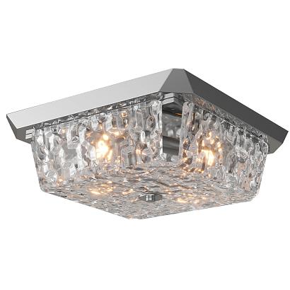 люстры светильник потолочный crystal lux damian pl4 nickel crystal lux 0461/204, доставка по Казахстану 