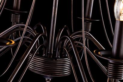 люстры подвесная люстра freya velia fr2046-pl-08-br, доставка по Казахстану 