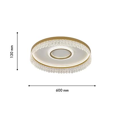 люстры потолочный светильник lunetta 4186-2c, доставка по Казахстану 