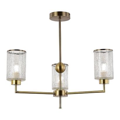 купить SLE1046-302-03 Люстра потолочная Бронза/Прозрачный E27 3*60W VESTRE в Алматы, svet.kz, доставка по Казахстану 
