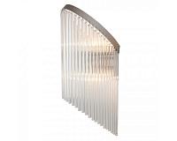 NEWPORT 3220 3221/A , Бра, Silver perla Clear glass L17*H43,5*Sp19,2 cm E14 1*40W