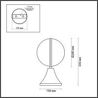 Дополнительная картинка Ландшафтный светильник Odeon Light Nature Lomeo 4832/1A