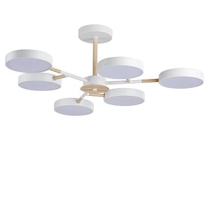 купить 5652/99CL LEDIO LN23 белый, дерево Светильник потолочный LED 108W 5385Лм 3000-6000К 220V BRAD в Алматы, svet.kz, доставка по Казахстану 