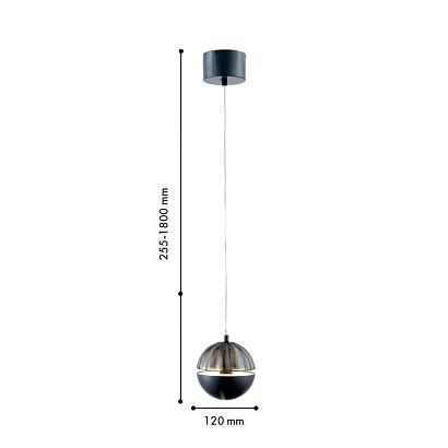 подвесной светильник ballonger 4326-1p, доставка по Казахстану 