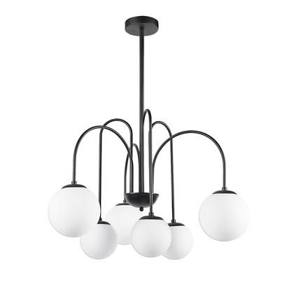 люстры подвесная люстра arte lamp mebsuta a1675lm-6bk, доставка по Казахстану 