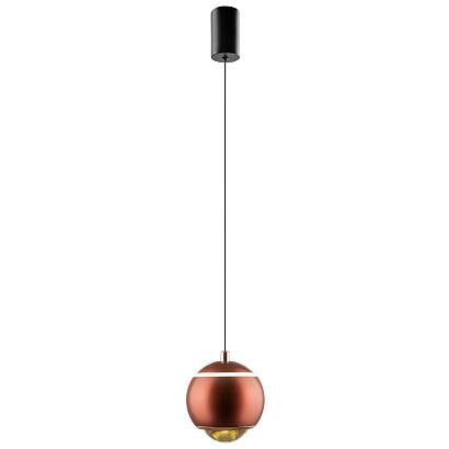 светильник подвесной crystal lux caro sp led red crystal lux 1343/201, доставка по Казахстану 