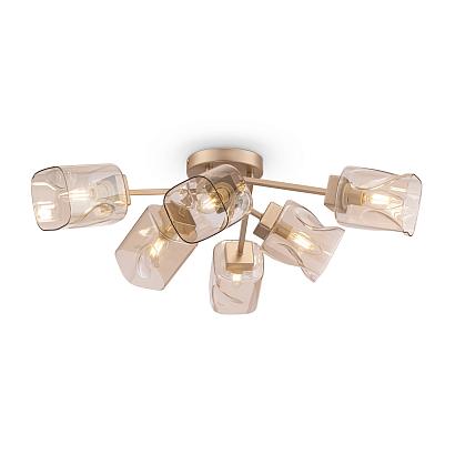 люстры потолочная люстра freya isabella fr5095cl-06g, доставка по Казахстану 