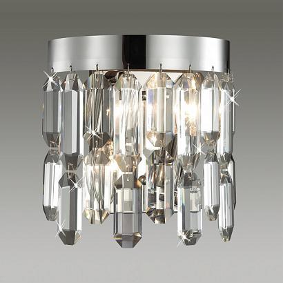 С 1 плафоном на стену Настенный светильник Odeon Light Hall Dakisa 4985/2W, доставка по Казахстану 