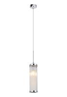 светильник подвесной crystal lux tadeo sp1 d100 chrome/transparente crystal lux 3030/201, доставка по Казахстану 